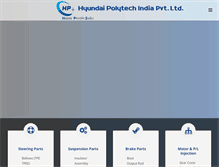 Tablet Screenshot of hptindia.com